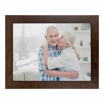 China Wooden Picture Frame 32 49 Inch Digital Photo Album Frame HD Digital Electronic Photo Frame Wooden Picture Frame With WiFi for sale