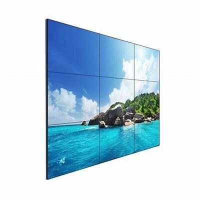 China 55 Inch Hd LCD Splice Split Screen Display 46 49 Screens 3x3 LCD Video Wall Splice Screen for sale