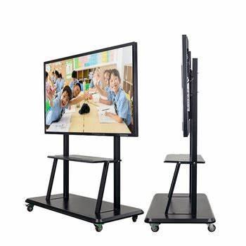 China Durable 55 To 86 Inch All In One Touch Interview Interactive Multimedia Teaching Machine Smart Digital Board For Education Video for sale