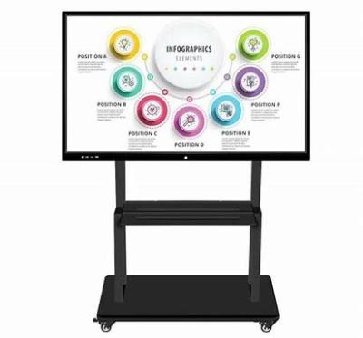 China Durable 55 65 75 85 Inch LCD Flat Panel Muti Touch Whiteboard Screen Interactive Whiteboard All In One Computer for sale