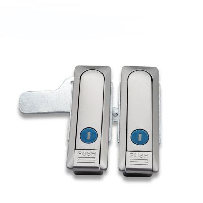 China Hengsheng Cabinet Electric Flat Zinc Alloy Swing Handle Cabinet Lock Aircraft Switch Mechanical Industrial Swing Door Locks for sale