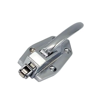 China Hengsheng Oven Refrigerator Metal Freezer Door Recessed Latch Handle Zinc Alloy Spring Recessed Latch Handles for sale