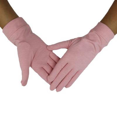 China Custom Pink Anti Fork Full Finger Rheumatoid Arthritis Compression Hand Adjustment Therapy Cotton Spandex Gloves for Women Pain Relief for sale