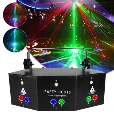 China Hot Selling Noise Luces Led Beam Lights 9 Party ktv nightculb disco bar wedding 2021 eyes stage 20W DJ laser light equipment disco light for night club party wedding for sale