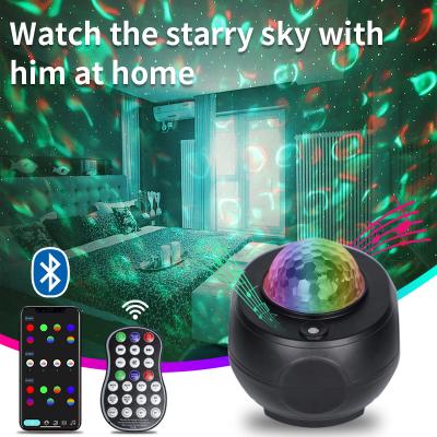 China USB APP Switch Disco Ball Light Smart Decorative APP Control Night Light Party LED Night Light Projector Indoor Lamp for Home Star Lights wedding usb for sale