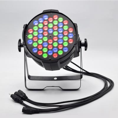 China Changing Colourwith Progressive High Power RGB LED 54 Par Lights Party Laser Light 180W Lux Led Dance Stage Floor Decoration Disco Beam Light For Ceiling Bar for sale