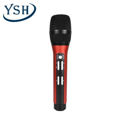 China Factory Microphone OEM Factory Microphone Mic Phones Black Smart Light Metal Style Plastic Color Portable Wireless Polar Wireless Sound Performance Pattern for sale