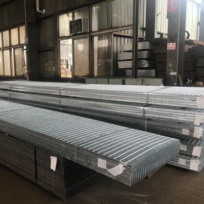 China Industrial Plain Serrated Panel Steel Grating Platform Structures for sale