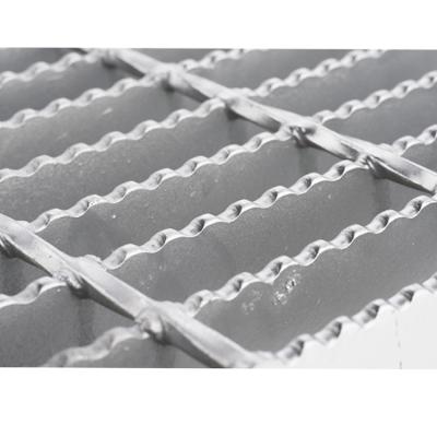 China Industrial electroforged galvanized steel grating conforming to ASTM A123 for walkay offshore deck installation for sale