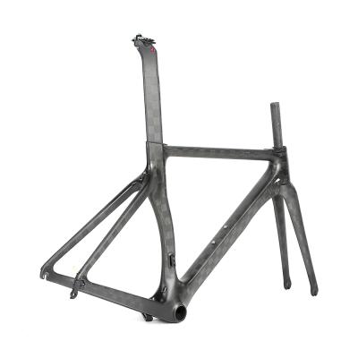 China 700C Shenzhen frame factory custom air racing bici carbonio carbonio unpainted frame for sale