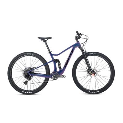 China Factory NX 12speed full carbon fiber 29er carbon fiber mountain bike direct suspension for sale