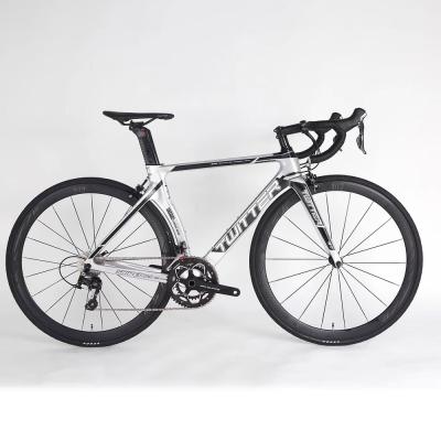 China Cheap carbon fiber promotion Claris R2000 700C complete carbon bike hot sale aerial racing road for sale