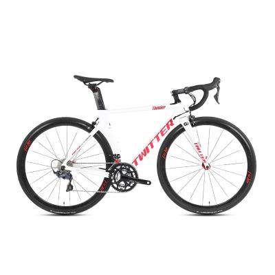 China Aero Racing Carbon Fiber Bicycles Rim Brake 700C Speed ​​11 Carbon Road Bike for sale