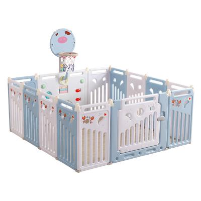 China 2021 Modern Hot Selling Langshiwei Amazon Children Baby Playpen Fence Removable Foldable Plastic Plastic Baby Playpen With Door for sale