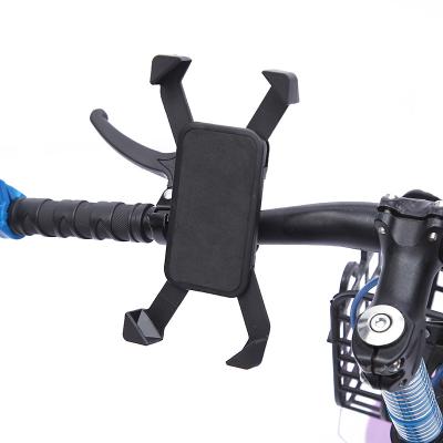 China Universal Electric Bike Cell Phone Bracket Vehicle Frame Shockproof Portable Adjustable Phone Mount Holder for sale