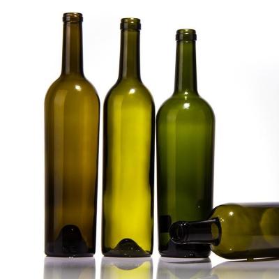 China Botella de vidrio de vino de 500 ml OEM con corchos en T para vidrio de súper sílex en venta