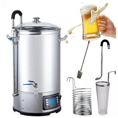 China Timer Setting Beverage Dispenser 40L Stainless Steel Direct Electric Tabletop Beer Tower Dispenser Factory Wholesale for sale