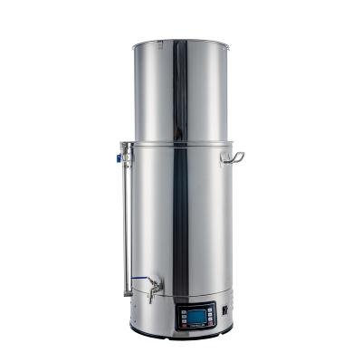 China Timer Setting 70L Large Capacity Beer Tower Dispenser Stainless Steel Portable Electric Cold Fruit Juice Beer Dispenser for sale