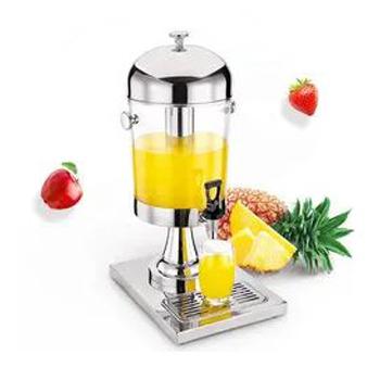 China Manufacturer Wholesale Commercial Stainless Steel 8L Portable Fruit Beverage Cold Drink Juice Dispenser Whit Tap for sale