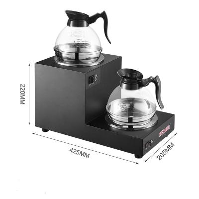 China New product new product outdoor popular electric coffee pot hot plate multi-function keep hot double coffee stove for sale