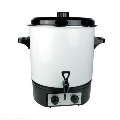 China Preserve Hot Factory Price 16L Portable Making Jam Electric Canning Preserving Cooker with Knob Control Temperature for sale