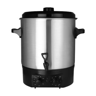 China Keep Hot Food Grade 9L Housing Electric Fruit Canner Jam Maker Stainless Steel Electric Canning Preserving Cooker for sale