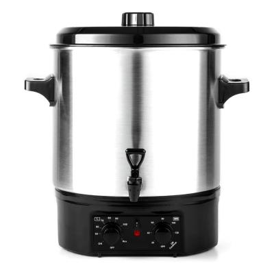 China Keep Hot Automatic Large Capacity 27L Boiler Jam Preserving Maker Keep Hot Electric Canning Preserving Cooker for sale