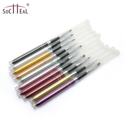 China 10pcs Colorful NAIL Nail Art Brush Set for sale