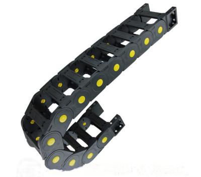 China Plastic Machine Tools Accessories 25X57 Cable Drag Chain for sale