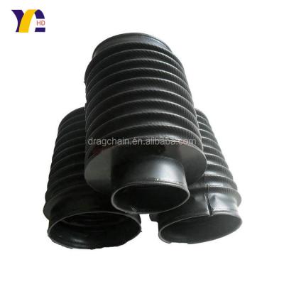 China Factory CNC Machine Rubber Shield Bellows Cover Telescopic Cover for sale