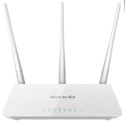 China FTTX Tenda F-3 Router 300mbps 2 Antennas Home Indoor Wireless English Router English Software Package WIFI Route for sale