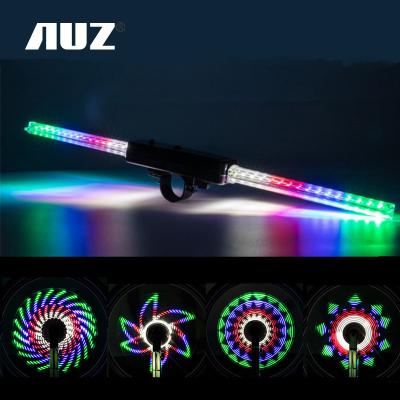 China Bicycle applicable to 24 inch and above 2020 newest bicycle light with low speed full model for cycle accessories bicycle wheel light for sale