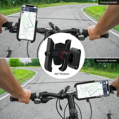 China Can fix mobile phone with 5.5~8.5cm width 2020 new portable bike phone bag holder for bicycle bicycle phone holder for sale