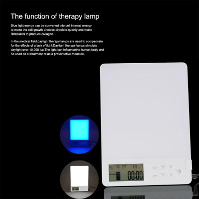 China Adjustable Time and Brightness of AUZ Seasonal Affective Sad Disease with 10000lux LED Light Therapy Lamp AU-SZGL8008 for sale