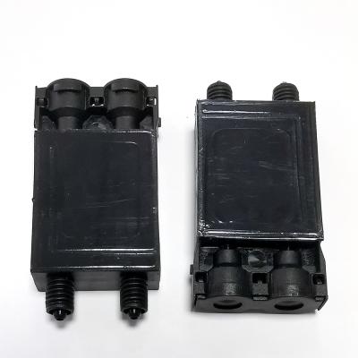 China Garment Shops Best Quality Square Connector For EPS UV Damper DX7 Head Ink Damper for sale