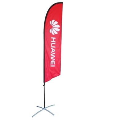 China Style: 2020 Wholesale Feather Flag or Shark Shape Leabon Feather Flying Outdoor Printing Flag for Adversting for sale