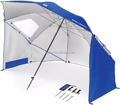 China UV-resistant low price and high quality beach umbrella for sun shelter for sale