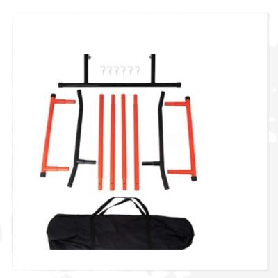 China Fitness Pull Up Mate Steel Hardware For Home Pull Up Bar And Dip Bar Set With Stand for sale