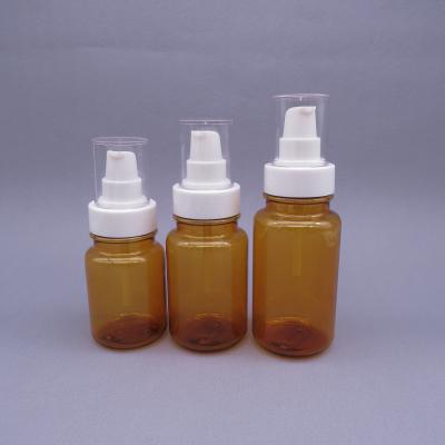 中国 PETG cosmetic for hand soap and skincare bottle PETG 24mm plastic lotion pump bottle 販売のため