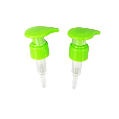 Китай Plastic PP Bottle 28/410 24/410 Green Switch Lotion Pump Dispenser For Cosmetic Bottles продается