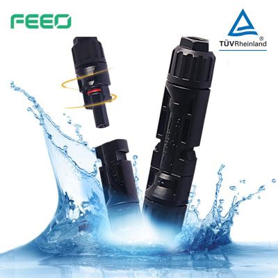 China Waterproof Solar Power Connector PPO Material IP67 Waterproof Level TUV&CE Certificates Crimp Connection Easy To Install for sale