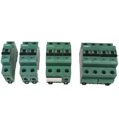 China DC PA66 mcb circuit breaker CB ccc 3-63A 250V-1200V FPV-63 CE TUV RoHS for sale