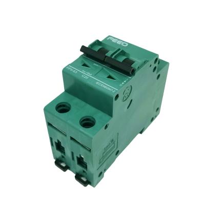 China 2P 550V DC MCB FPV-63 DC MCB MINIATURE CIRCUIT BREAKER 6KA for sale