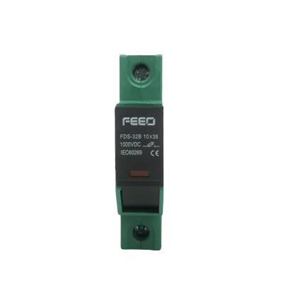 China PV System FDS-32 Overcurrent Protection DC Fuse Holder With Indicator for sale