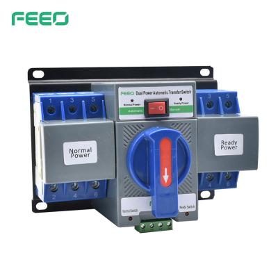 China Dual Power Transfer Switch CB Class ATS For AC 50 Hz With 400V 3KA Rated Operating Voltage for sale