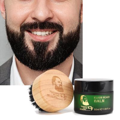 China 100% Natural DEEP CLEANING Men's Groom Groom & Nourish Beards & Keep Skin Elixir Soft Beard Balm for sale