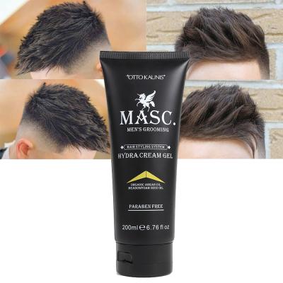 China Organic Professional Men's Grooming Control Strong Long Lasting Texture Formula Non-Greasy Hair Gel for sale