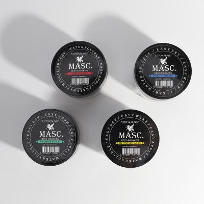 China OEM Organic Hairstyle Edge Barber Strong Hold Delivers Style Hair Effortlessly Looking Pomade for sale