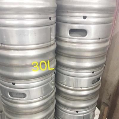 China Beer used stainless steel 30L beer keg with beer spear keg coupler for sale