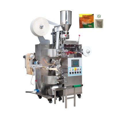 China C18 Precise Automatic Tea Bag Packing Machine (inner and outer bag with thread and tag) for sale